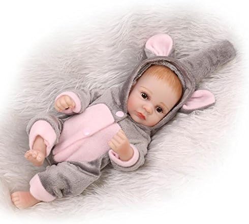 Xianglong 2018 NEW Hot item for 10" Realistic Reborn Baby Dolls Soft Full Vinyl Silicone Lifelike Newborn Doll For Xmas Birthday Gift