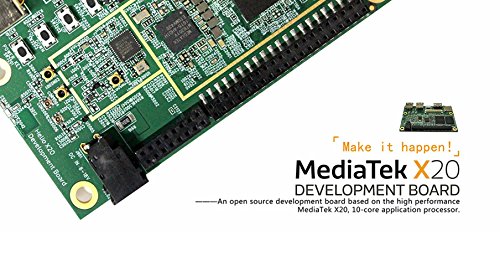 MediaTek X20 Development board Deca Core 64bit and Conforms to the 96 Board - AOSP Running with Android 6.0 Linux Demo Single Board Computer