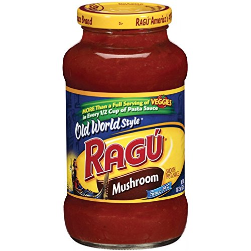 Ragu' Old World Style Pasta Sauce, Mushroom, 23.9 oz