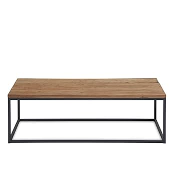 Wohnzimmertisch Holz Metall - Enteiran