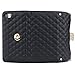 iPhone 6s Plus Case, iPhone 6 Plus Case,Silverback [Card Slot] Premium Leather Flip Cover Wallet Case with Strap & Gold Chain,Bling Crystal Magnet Clasp for Apple iPhone 6s/6 Plus 5.5 inch -Black