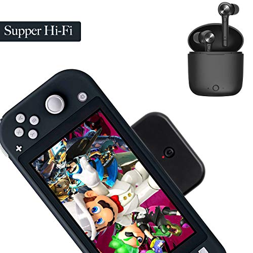 Uberwith Switch Bluetooth Audio Adapter Transmitter for Nintendo Switch