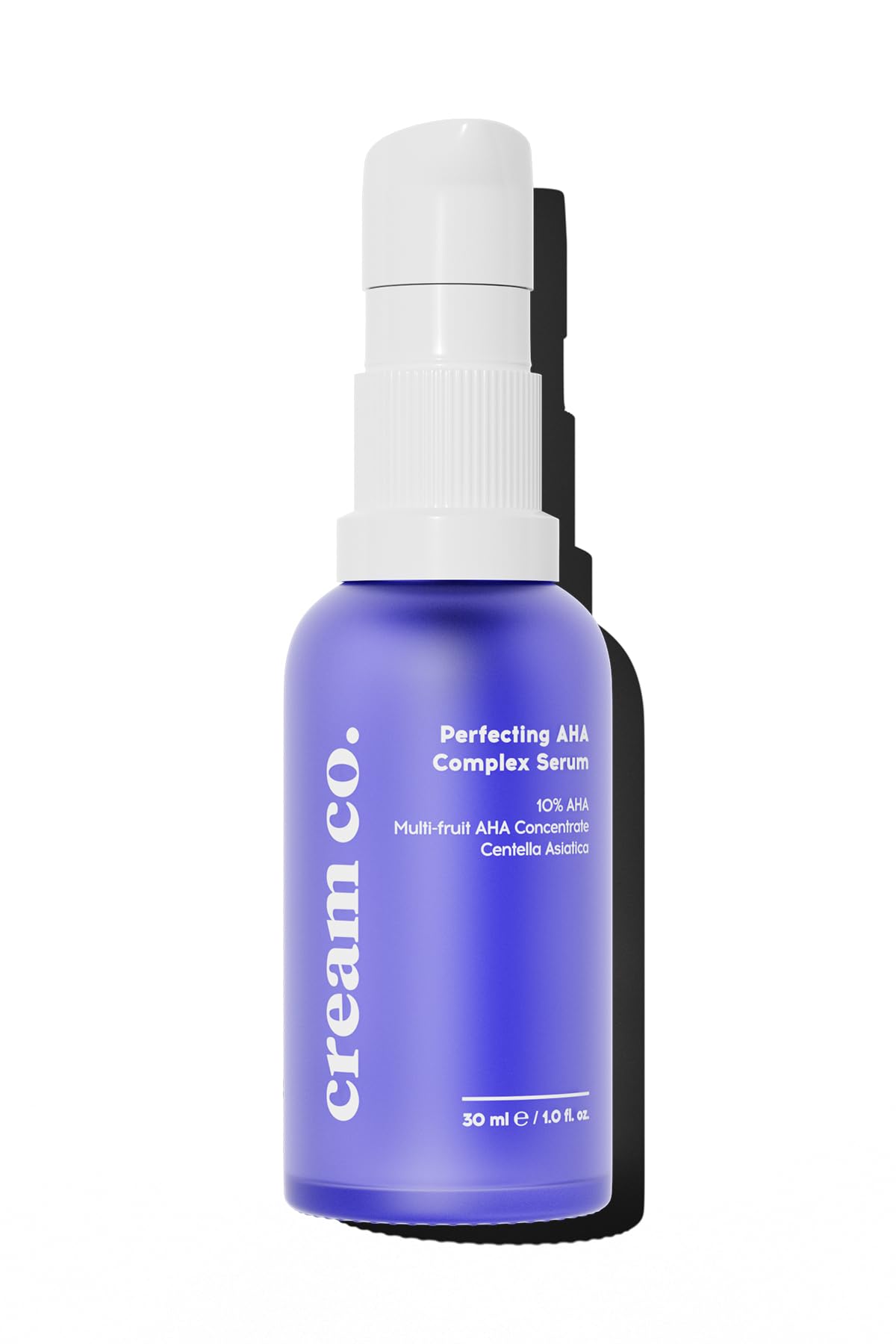 cream co. 30ml AHA Complex Serum, Contains Glycolic Acid & Lactic Acid Gentle AHA Serum, Enhances Skin Elasticity, Helps Reduce Fine Lines, Cleanser for Oily Skin, Combination, Normal Skin Type, Vegan