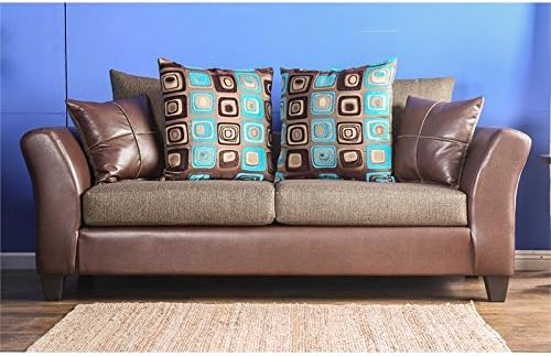 Amazon Com Furniture Of America Jazzy Contemporary Faux Leather