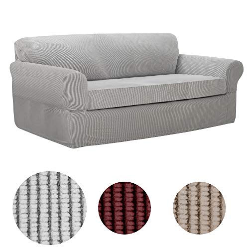 Maytex Connor Sofa Slipcover Grey Amazon.ca Home & Kitchen