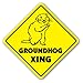 Groundhog Crossing Sign Zone Xing | Indoor/Outdoor | 12
