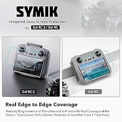 SYMIK 3PCS Tempered Glass Screen Protectors for DJI