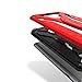 Zizo Static Series Compatible with LG Aristo Case Military Grade Drop Tested with Built in Kickstand LG Fortune Case RED Black