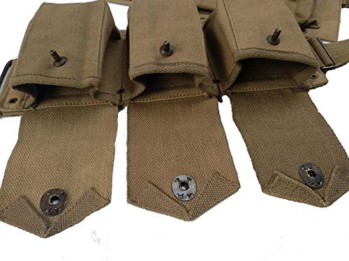 World War Replica WWII - US- WWII BAR Magazine Belt- Browning Automatic Rifle - Thumbnail 3