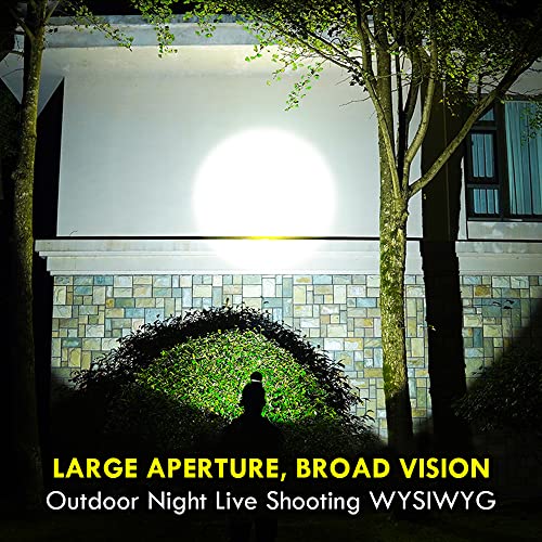 PINSAI High Power LED Headlamp Super Bright Adult Motion Sensor Headlight Spotlight Waterproof Outdoor Hunting Light Flashlight Portable Head lamp for Fishing Camping Hiking