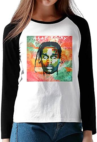Women's A$AP Rocky "LSD" Rakim Mayers Tops Long Sleeve Raglan Tee