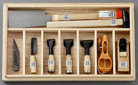 Amazon Co Jp 株式会社イトー 豆道楽 小槌の響き こづちのひびき 10ピースセット ミニチュア大工道具 桐箱入り 本格手作りの銘品 家電 カメラ