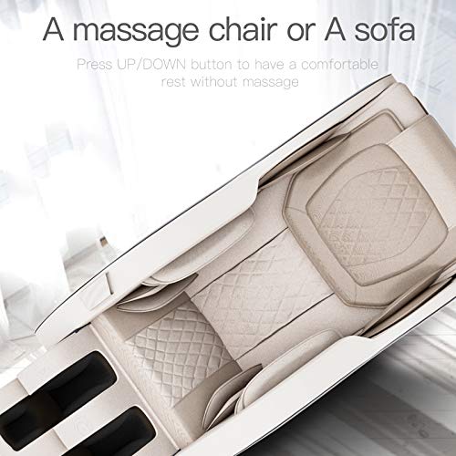 Real Relax 2020 STrack Massage Chair, Full Body Zero Gravity Shiatsu Massage Recliner with Yoga
