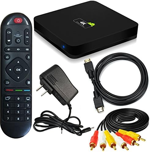 Android TV BOX Amlogic S905X KODI Fully Loaded XBMC Quad Core 1GB/8GB Android 5.1 Lollopop Wifi LAN 4k 60fps 2.0GHz Tv Blu Ray Player Kodi Player Streaming Media Player
