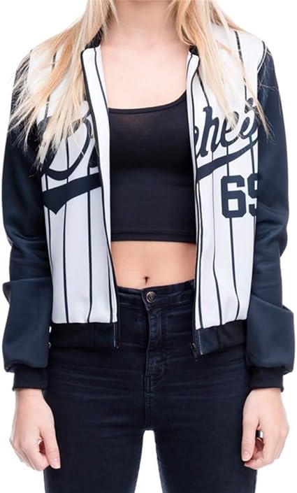 veste aviateur blanche