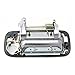 Evan-Fischer EVA18772048656 Door Handle for 93-97 Toyota Land Cruiser Base 4.5L Front Left Side Exterior Metal Chrome w/Keyhole