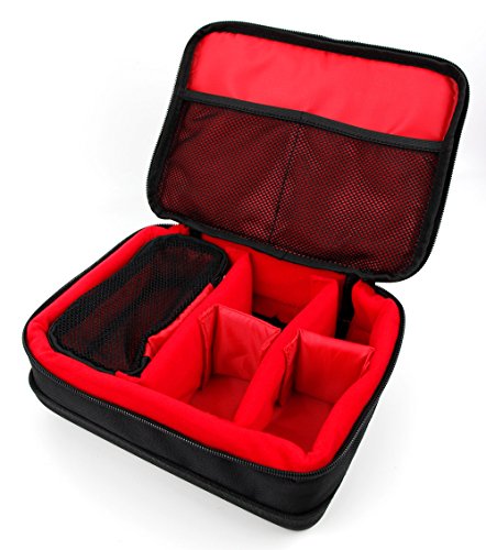 DURAGADGET Protective EVA Shaver Case (in Red) - Compatible with Remington HC5850 Virtually Indestructible Haircut & Beard Trimmer, Hair Clippers, Beard Trimmer, Clippers