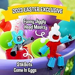 Zing Stikbot Easter Blind Pack, Set of 4 Mystery