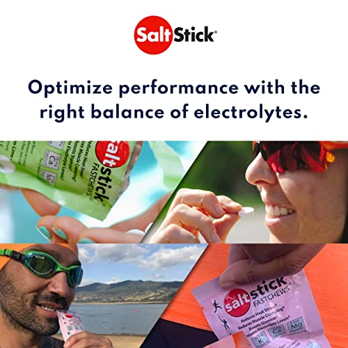 SaltStick Electrolyte FastChews Salt Tablets for Runners, Sports