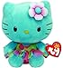 Ty Beanie Babies Hello Kitty Turquoise Plush
