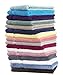 SALBAKOS - Premium Washcloths 12 Pack Set, 100% Turkish Cotton, Highly Absorbent & Quick Dry, Face Towels Wash Cloths for Hotel, Spa & Gym | 13