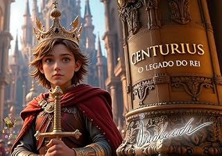 Livro Centurius - O legado do rei: Uma saga de guerra, honra e a busca por redenção.