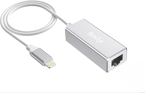 Lightning to Ethernet RJ45 Adapter for iPhone/iPad [Apple MFi