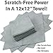 The Mop Mobs Silver Microfiber Antibacterial Cloth Wipes Out Germs & Allergens To Protect Your Familys Health Without Harsh Chemicals! 10 Pack Super Soft Cleaning Towels That Wont Scratch or Streak