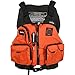 NRS Adult Outdoor Chinook Fishing Boating PFD XXLarge Safety Life Jacket, Orange