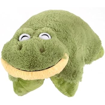 Amazon Com My Pillow Pet Friendly Frog Large Green Toys Games