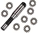 Dp16 PA14-1/2 Bore22 No. 1-8 Involute Gear Cutters+ 7/16 Inch 22mm R8 Shank Milling Arbor Gear Mill Cutter Holder Machine