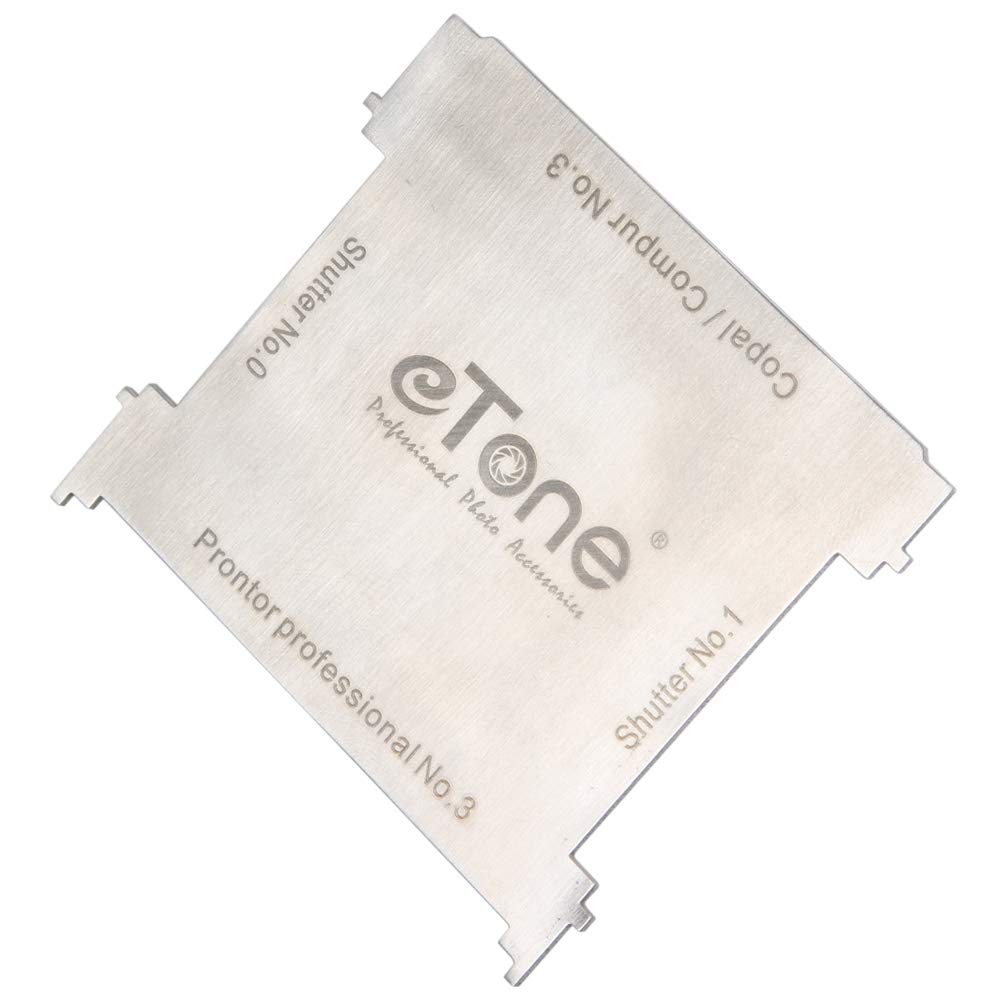 eTone Professional Steel Stainless Lens Spanner Wrench Lens Range Repair Opening Tool for Large Format Cameras