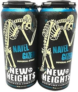 NEW HEIGHTS BREWING CO Stout Imperial Navel Gazer Can 16Fz 4Pk, 16 FZ