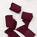 DORIS HOME Burgundy Chiffon Ribbon for Flower Bouquet, 2