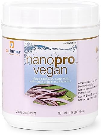 BioPharma Scientific Nanopro Vegan Protein Superfood, 1.43 Pound by Biopharma Scientific