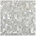 CNK Tile White Square Groutless Pearl Shell Tile - 3