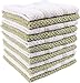 KAF Home Pantry Piedmont Terry Dish Cloths | Set of 12, 12 x 12 inches, Absorbent Terry Dish Cloths, Wash Cloths, Bar Mop Rags | Perfect for Spills, and Wiping Counter Tops - Sage Green