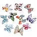Butterfly Dreadlocks Beads Coil Hair Wraps for Dread locks Hair Braid Rings Clips Hair Braiding Metal Cuffs Decoration/Accessories 10 pcs