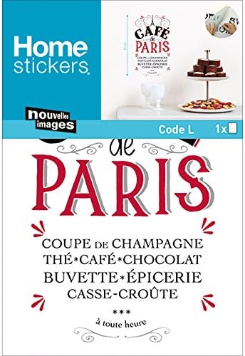 DRAEGER PARIS 1886 Wall Sticker, Paper, Multicolored, 36 x 24 x 0.1 cm - Image 3