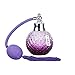 H&D Empty Crystal Vintage Perfume Replacement Spray Bottle Atomizer Luxury Series (purple)