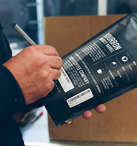 Single-Malt Whiskey Barrel Aged Coffee - Ground - Single Origin Sumatra Coffee Beans Aged in Stout Whiskey Barrels - UPRISING- 12 oz Bag