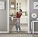 Storkcraft Easy Walk-Thru Metal Safety Gate (White) – 27 Inches Tall, Easy to Install, Pet-Friendly, Durable Metal Hardware, Ideal for Children and Larger Pets