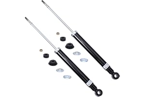 Detroit Axle - 2 Rear Shock Absorbers for 2004-2020 Toyota Sienna AWD FWD Rear Replacement Shock Absorbers Pair Set 2005 2006 2007 2008 2009 2010 2011 2012 2013 2014 2015 2016 2017 2018 2019