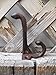 Big Sky Antiques Set of 12 Vintage Style Cast Iron Double Hook Coat Hat Key Hangers 3.25