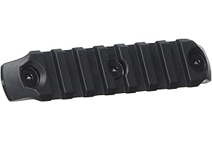 Bravo Company BCM Keymod Nylon Picatinny Rail Section, Black, 4"