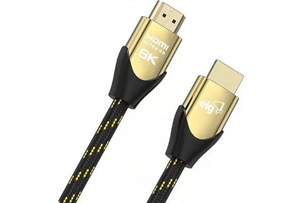 Cabo Hdmi 2.1 áudio e vídeo Ultra Hd Speed 2m Hs8k20 Elg