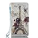 Galaxy J7 V Case / Galaxy J7 Perx Case / Galaxy J7 Sky Pro / J7 Prime / Galaxy Halo / J7 2017 Case, Lightweight PU Leather Wallet Case Kickstand Flip Cover with Credit Card Slot Birthday Gift -Tower