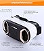 JUNEHOUSE Virtual Reality VR Headset for Apple and Android Smartphones 4.7~6 inch Screen with Remote Controller