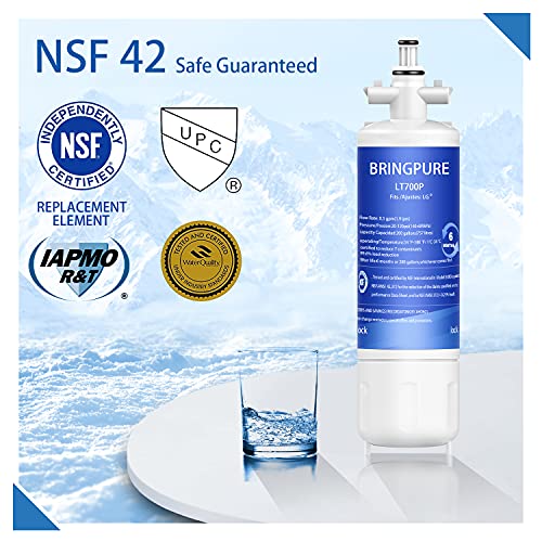 Ig LT700P Replacement Refrigerator Water Filter and Air Filter