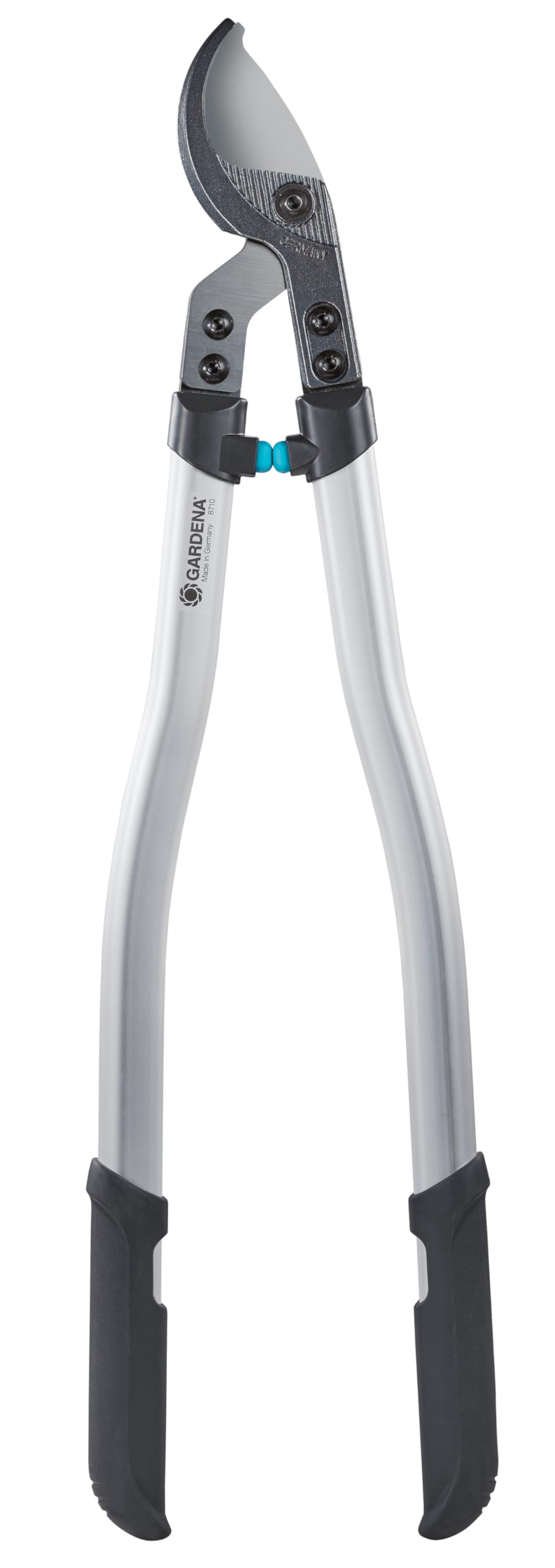 Gardena Premium Branch Shears 700b: Bypass Tree Scissors for Gentle, Precise Trimming of Plants, Precision Ground Knives, Double Curved, Stable Aluminum Profile arms (8710-20)